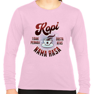 Kaos Kopi tidak pernah dusta  