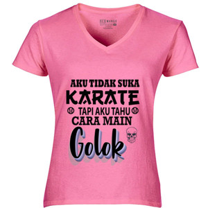 Kaos Aku Tidak Suka Karate 