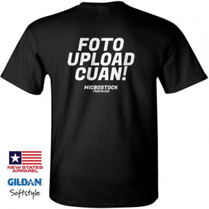 Kaos Foto upload cuan