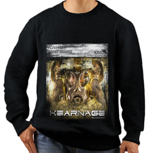 Jaket Sweater Agent Orange - Dark Header