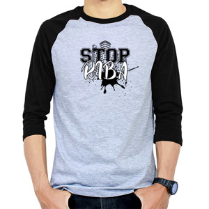 Kaos Raglan Stop Riba