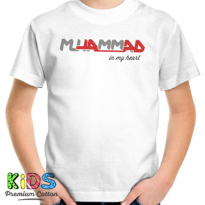 Kaos Muhammad in my heart