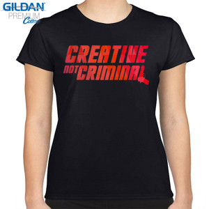 Kaos Creative not Criminal red