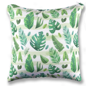 Bantal Motif Dedaunan