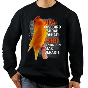Jaket Sweater Lovebird