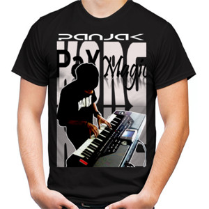 Kaos T-shirt PANJAK SISA -Black