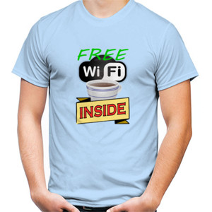 Kaos Free Wifi Tea Inside