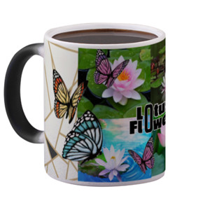 Mug Bunglon Lotus Flower