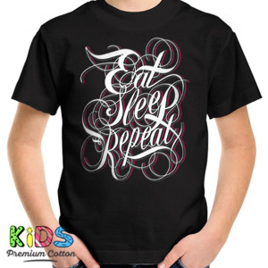 Kaos EAT SLEEP REPEAT