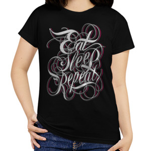 Kaos EAT SLEEP REPEAT