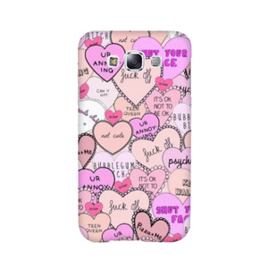 Hearts Sticker Casing HP