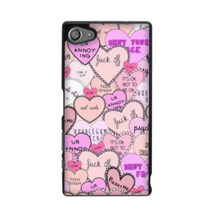Hearts Sticker Casing HP