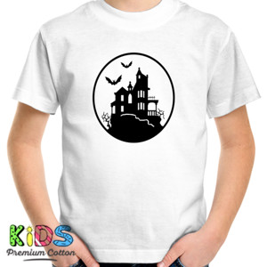 Kaos Haunted House Stencil ( halloween )
