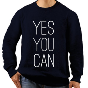 Jaket Sweater YES YOU CAN