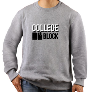 Jaket Sweater College Block  (Blok Kuliah)