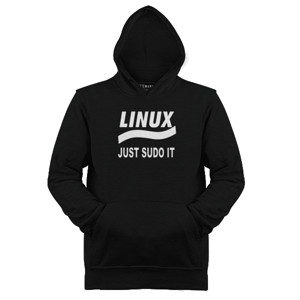 Jaket Hoodie Linux Just Sudo it