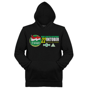 Jaket Hoodie 22 oktober, hari santri nasional