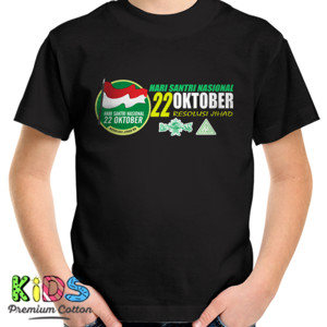 Kaos 22 oktober, hari santri nasional