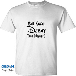 Kaos Baju Tentang Debat