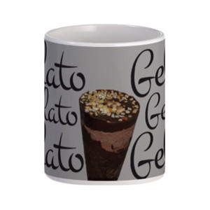 Mug gelas es krim