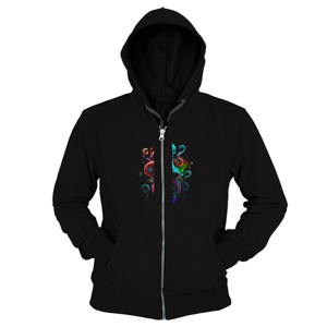 Hoodie Zipper Octopus bukan Doctor