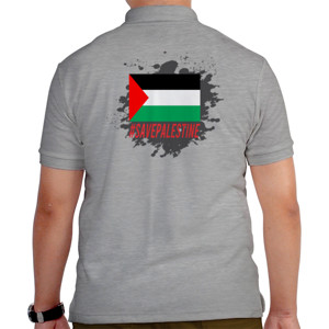 Kaos Polo Save Palestine