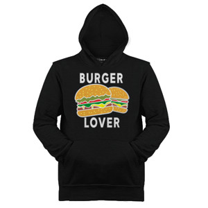 Jaket Hoodie Burger Lover