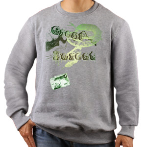 Jaket Sweater Green Forest