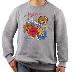 Jaket Sweater Longboard day