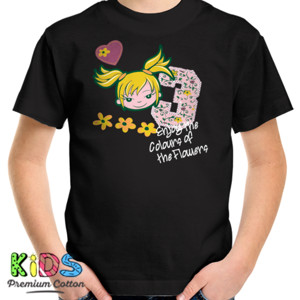 Kaos Flower Girl