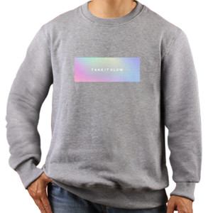 Jaket Sweater Kaos Perempuan - Take It Slow Gradient
