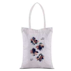 Tas Tote Betta Fish Little Fighter - Ikan Cupang 