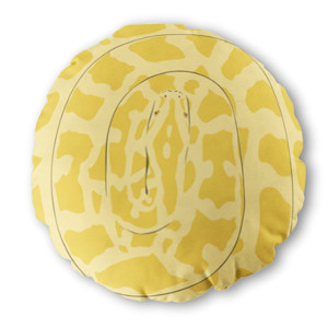 Bantal Bulat Albino Python