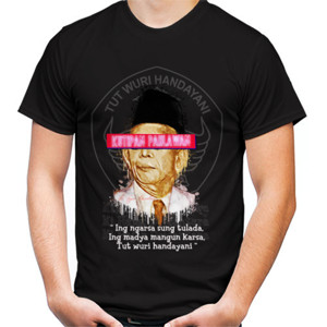 Kaos Kutipan Pahlawan - Ki Hajar Dewantara 