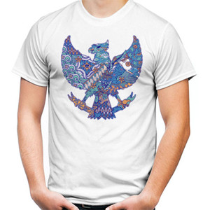 Kaos Garuda Indonesia biru