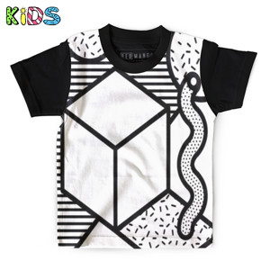 Kaos Anak Full-Print Neo memphis background 30