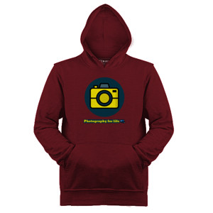 Jaket Hoodie Kaos Pria Desain Photography For Life