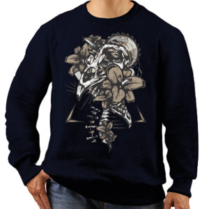 Jaket Sweater Bad Flower