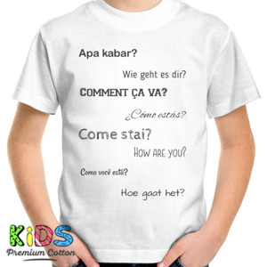 Kaos Apa kabar?