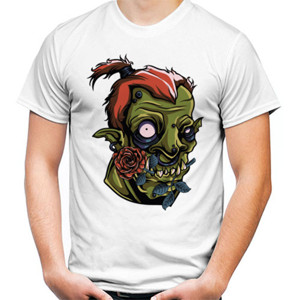 Kaos Zombie Red Rose