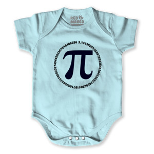 Baby Jumper Kaos Pi circle