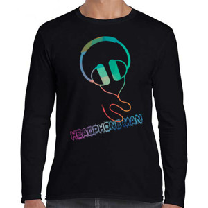 Kaos Headphone Man Custom