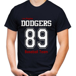 Kaos T-Shirt Baseball MLB LA Dodgers 89