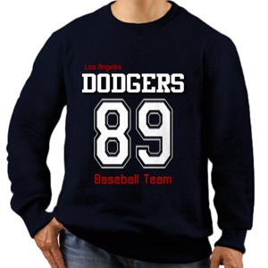 Jaket Sweater T-Shirt Baseball MLB LA Dodgers 89
