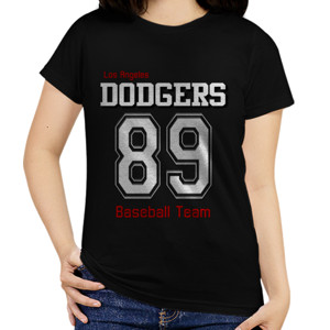 Kaos T-Shirt Baseball MLB LA Dodgers 89