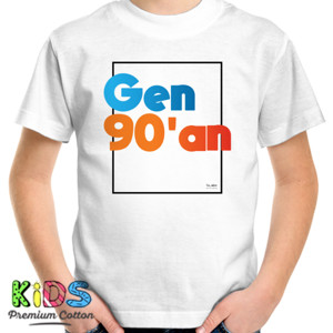 Kaos Kaos Anak Gen 90 by Co_mbro