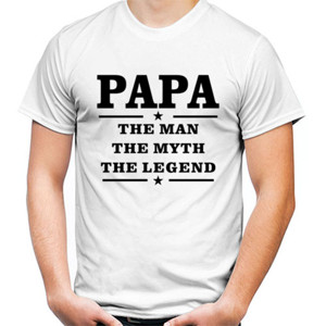 Kaos Distro Papa The Man The Myth The Legend