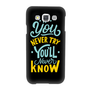 If You Never Tyr You'll Never Know Casing HP