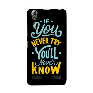 If You Never Tyr You'll Never Know Casing HP