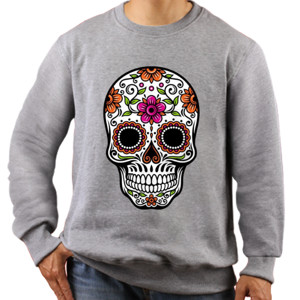 Jaket Sweater Distro Sugar Skull